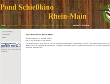 Tablet Screenshot of pond-schiesskino.com